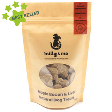 Load image into Gallery viewer, Maple Bacon & Liver Natural Dog Treats - WHEAT FREE