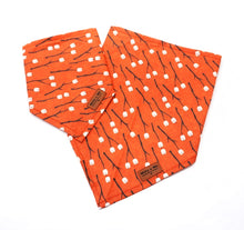Load image into Gallery viewer, Marshmallows On A Stick Burnt Orange - Pet Bandana
