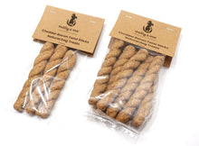 Load image into Gallery viewer, Cheddar Bacon Twist Sticks Natural Dog Treats