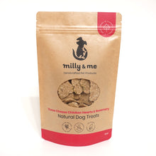 Load image into Gallery viewer, Three Cheese Chicken Hearts & Rosemary Natural Dog Treats - WHEAT FREE