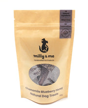 Load image into Gallery viewer, Chamomile Blueberry Honey Natural Dog Treats - WHEAT FREE