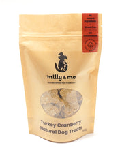 Load image into Gallery viewer, Turkey Cranberry Natural Dog Treats - WHEAT FREE