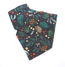Load image into Gallery viewer, Winter Florals - Pet Bandana
