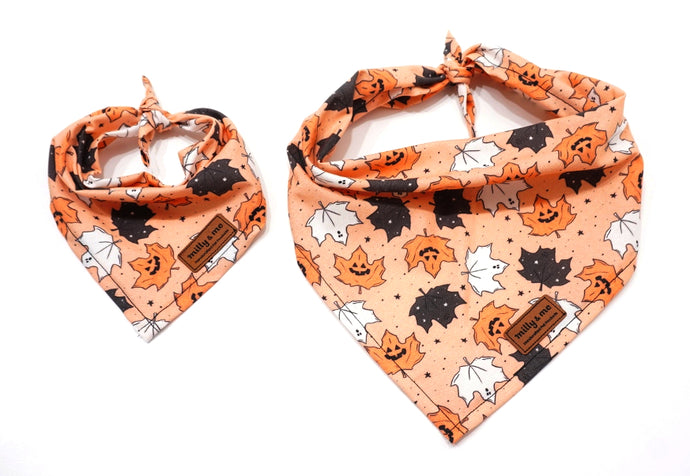 Halloween Leaves - Pet Bandana