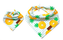 Load image into Gallery viewer, Pineapple Donuts - Pet Bandana
