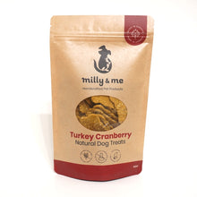 Load image into Gallery viewer, Turkey Cranberry Natural Dog Treats - WHEAT FREE
