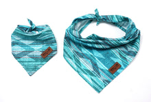 Load image into Gallery viewer, Aztec Teal - Pet Bandana
