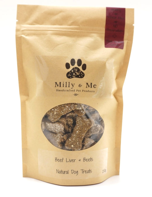 Beef Liver Beets Natural Dog Treats WHEAT FREE