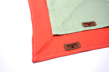 Load image into Gallery viewer, Coral - Pure Linen Bandana

