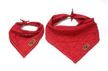 Load image into Gallery viewer, Cranberry - Pure Linen Bandana
