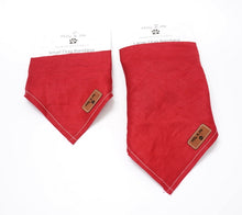 Load image into Gallery viewer, Cranberry - Pure Linen Bandana
