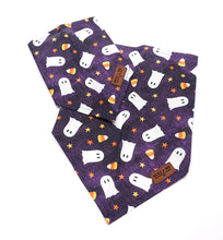 Load image into Gallery viewer, Ghosts &amp; Candy Corn - Pet Bandana
