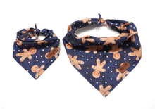 Load image into Gallery viewer, Gingerbread - Pet Bandana
