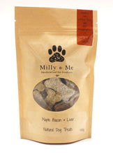 Load image into Gallery viewer, Maple Bacon &amp; Liver Natural Dog Treats - WHEAT FREE
