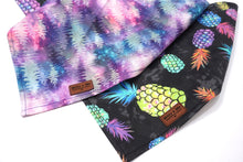 Load image into Gallery viewer, Neon Pineapples - Pet Bandana
