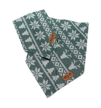 Load image into Gallery viewer, Pine Green Winter Sweater - Pet Bandana
