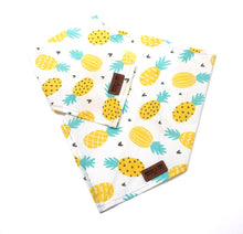 Load image into Gallery viewer, Pineapples &amp; Hearts - Pet Bandana
